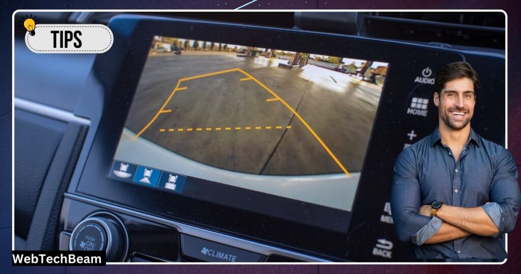 How to turn on backup camera sound